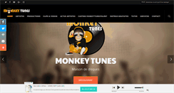 Desktop Screenshot of monkey-tunes.com